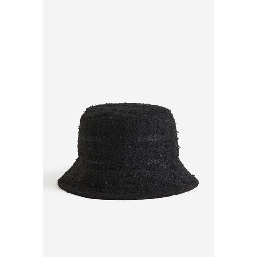 H & M - Kapelusz wedkarski o strukturalnej powierzchni - Czarny H & M Dostępne inne rozmiary H&M