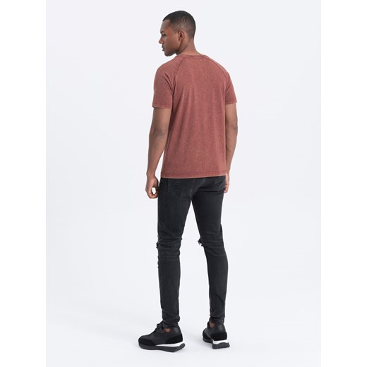 T-shirt męski Ombre z krótkim rękawem 