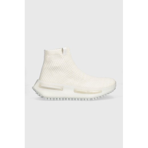 adidas Originals sneakersy NMD_S1 Sock kolor biały ID4266 39 1/3 PRM promocyjna cena