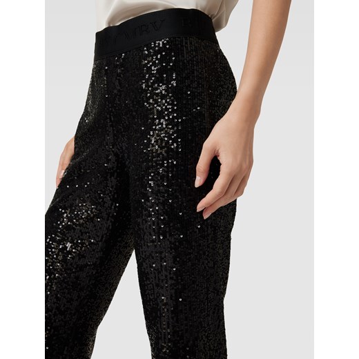 Spodnie damskie Cambio czarne 