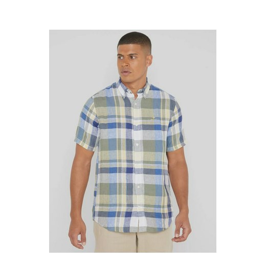 Koszula GANT Linen Madras Reg 3013621 M Jasna (7325705711673). Koszule męskie Gant M okazyjna cena Rozetka.pl