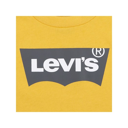 Levi&apos;s Kids Koszulka w kolorze żółtym 128 okazyjna cena Limango Polska