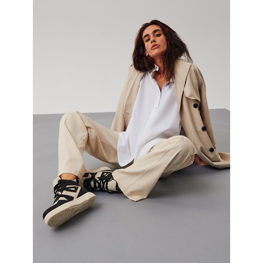Sinsay - Koszula oversize - biały Sinsay XXL Sinsay promocja