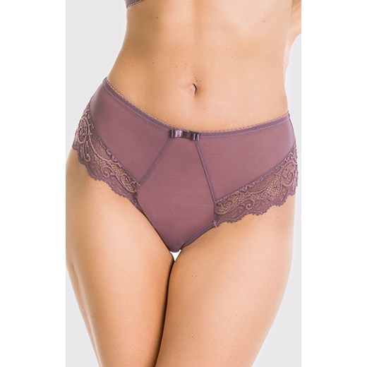 Koronkowy biustonosz miękki soft wrzosowy Lea Bralette 19175, Kolor wrzosowy, Mediolano 75F Intymna