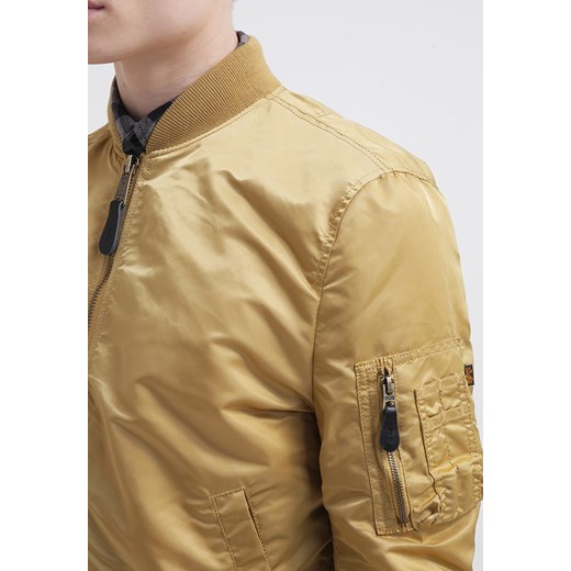 Alpha Industries MA1 VF LW Kurtka wiosenna gold zalando zielony bez wzorów/nadruków