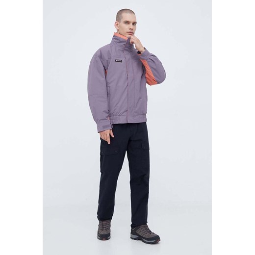 Columbia kurtka outdoorowa kolor fioletowy przejściowa ze sklepu ANSWEAR.com w kategorii Kurtki męskie - zdjęcie 161871901