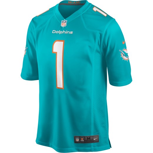 Męska koszulka meczowa NFL Miami Dolphins (Tua Tagovailoa) - Zieleń Nike M Nike poland