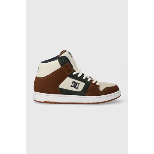 DC sneakersy kolor brązowy ze sklepu ANSWEAR.com w kategorii Buty sportowe męskie - zdjęcie 161929601