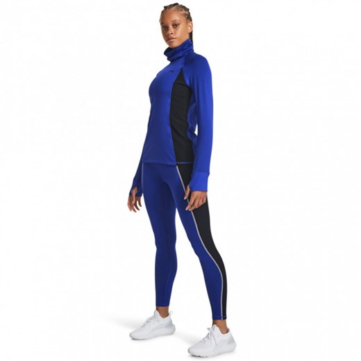 Damskie legginsy treningowe Under Armour Train CW Leg Novelty - niebieskie ze sklepu Sportstylestory.com w kategorii Spodnie damskie - zdjęcie 161933992