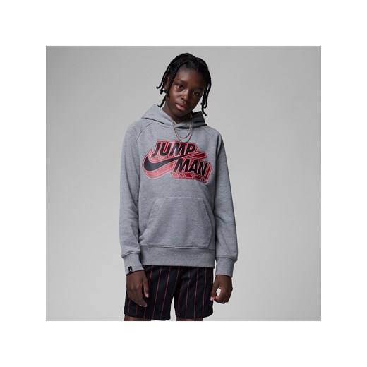 Bluza z kapturem dla dużych dzieci Jordan - Szary Jordan S Nike poland