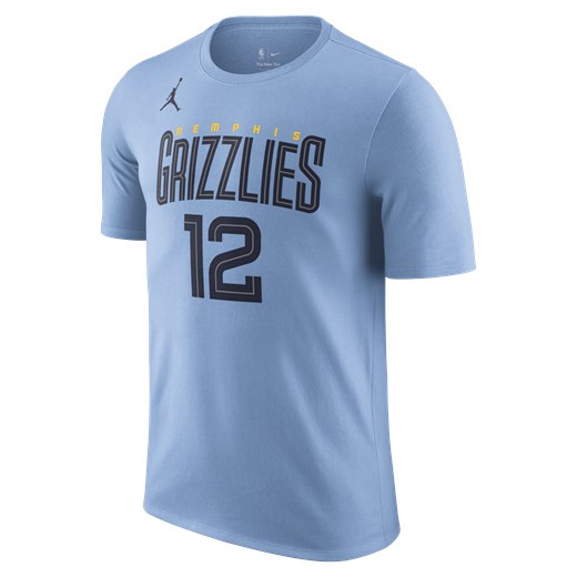T-shirt męski NBA Jordan Memphis Grizzlies Statement Edition - Niebieski Jordan L Nike poland
