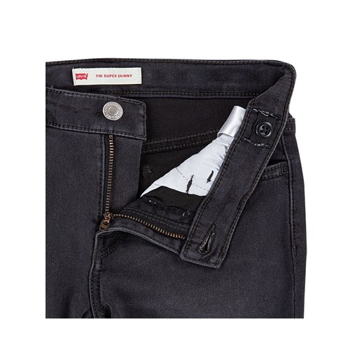 Levi's Kids Dżinsy - Skinny fit - w kolorze czarnym 116 okazyjna cena Limango Polska