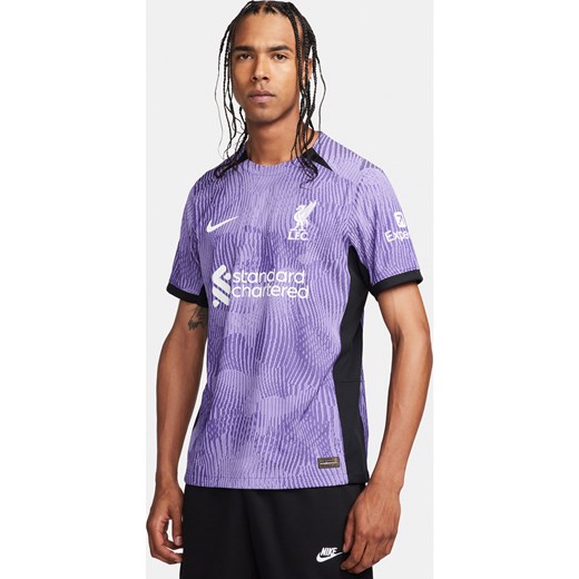 Męska koszulka piłkarska Nike Dri-FIT ADV Liverpool F.C. Match 2023/24 (wersja trzecia) - Fiolet ze sklepu Nike poland w kategorii T-shirty męskie - zdjęcie 161947742
