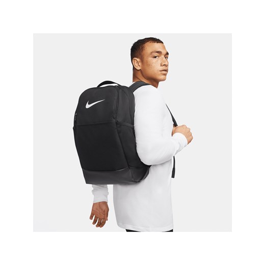 Plecak treningowy Nike Brasilia 9.5 (rozmiar M, 24 l) - Czerń ze sklepu Nike poland w kategorii Plecaki - zdjęcie 161956671