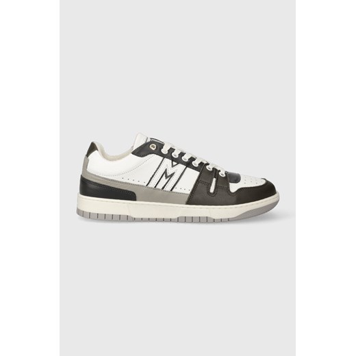 The Mercer Brand sneakersy skórzane The Brooklyn M kolor zielony ME233012 ze sklepu ANSWEAR.com w kategorii Buty sportowe męskie - zdjęcie 161958093