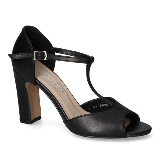 Sandały Kotyl 5935 Czarne lico ze sklepu Arturo-obuwie w kategorii Sandały damskie - zdjęcie 161967241