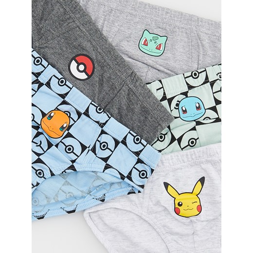 Reserved - Slipy Pokémon 5 pack - Jasny szary Reserved 5-2 lata) Reserved