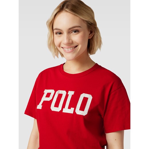 T-shirt z nadrukiem z logo Polo Ralph Lauren XS Peek&Cloppenburg 