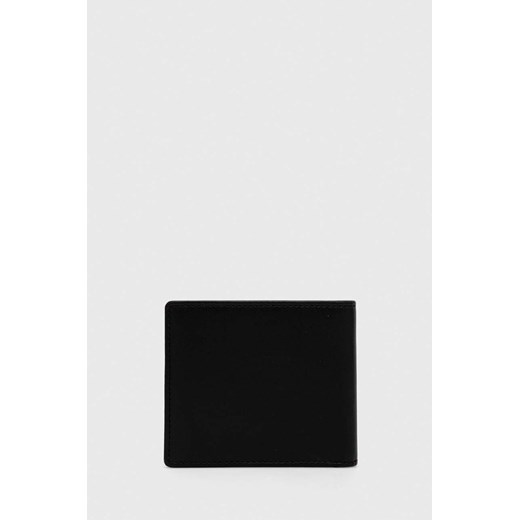 HUGO portfel skórzany męski kolor czarny ONE ANSWEAR.com