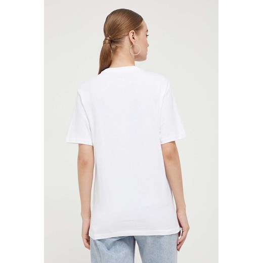 Converse t-shirt bawełniany kolor biały Converse XS ANSWEAR.com