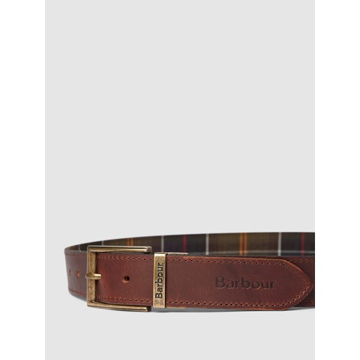 Pasek skórzany ze sprzączką model ‘TARTAN’ Barbour L/XL Peek&Cloppenburg