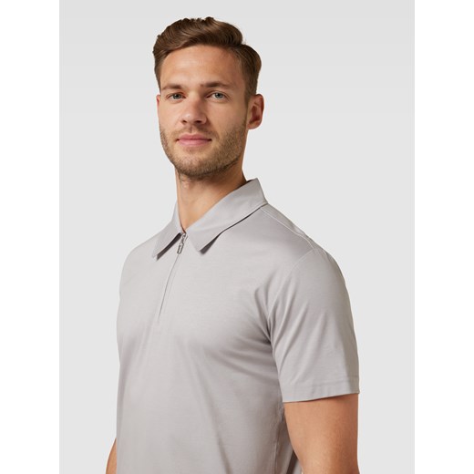Koszulka polo z zamkiem błyskawicznym model ‘LARON’ Tiger Of Sweden M wyprzedaż Peek&Cloppenburg