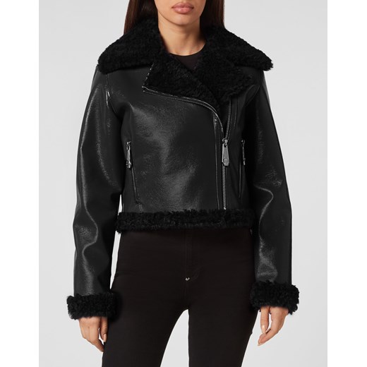 PHILIPP PLEIN Czarna kurtka Skull&Bones rozmiar L S Moliera2.com