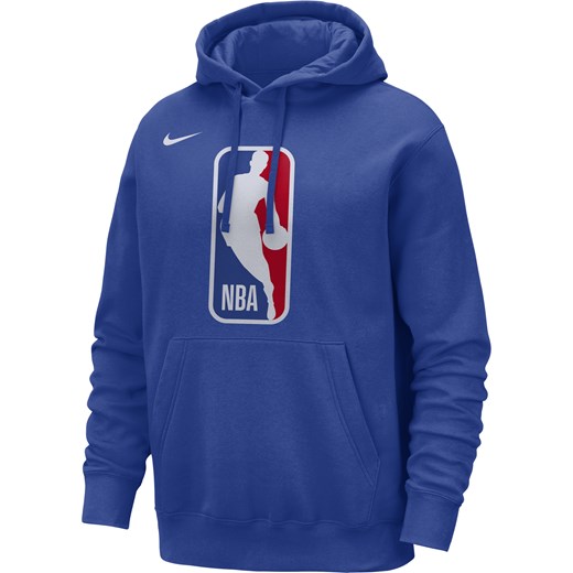 Męska bluza z kapturem Nike NBA Team 31 Club - Niebieski ze sklepu Nike poland w kategorii Bluzy męskie - zdjęcie 162008360