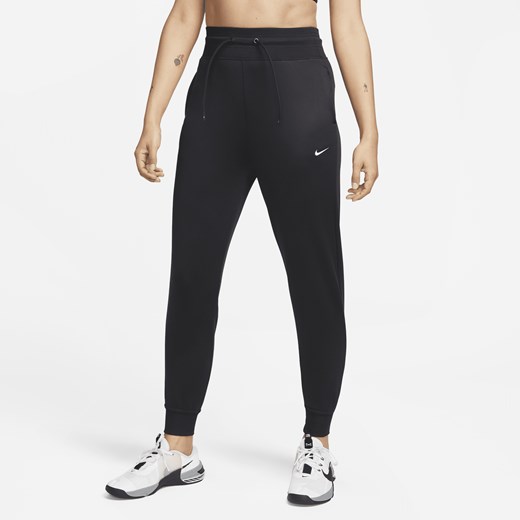 Damskie joggery 7/8 z wysokim stanem Nike Therma-FIT One - Czerń Nike S (EU 36-38) Nike poland