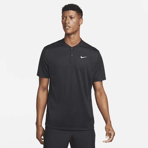 Męska koszulka polo do tenisa z kołnierzykiem typu stójka NikeCourt Dri-FIT - Nike S Nike poland