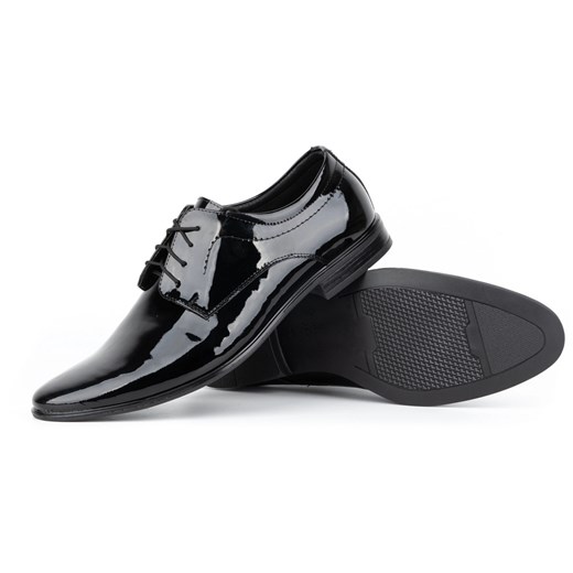 Buty eleganckie męskie Olivier sznurowane 