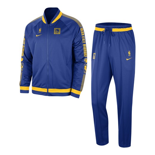 Męski dres Nike Dri-FIT NBA Golden State Warriors Starting 5 - Niebieski ze sklepu Nike poland w kategorii Dresy męskie - zdjęcie 162021334