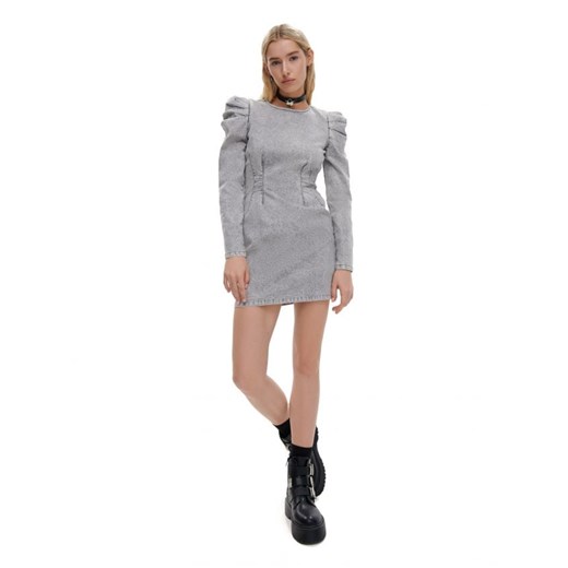 Cropp - Jeansowa sukienka - jasny szary Cropp XL Cropp promocja