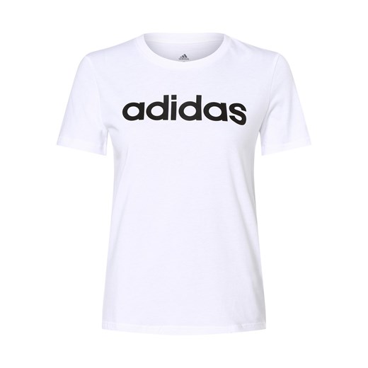 Adidas Sportswear bluzka damska biała bawełniana 