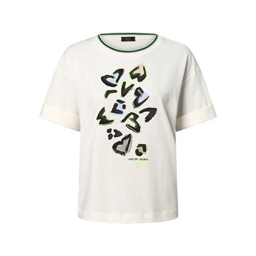 Marc Cain Sports T-shirt damski Kobiety Bawełna écru nadruk ze sklepu vangraaf w kategorii Bluzki damskie - zdjęcie 162030604