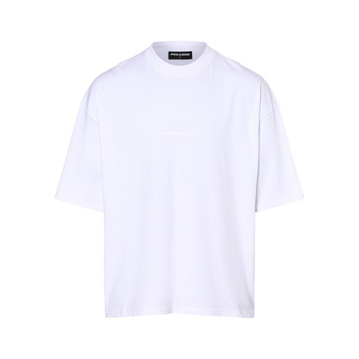 PEGADOR T-shirt męski Mężczyźni Bawełna biały nadruk Pegador M vangraaf