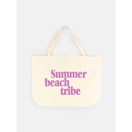 GATE Płócienna torba plażowa z napisem uni ze sklepu gateshop w kategorii Torby letnie - zdjęcie 162034454