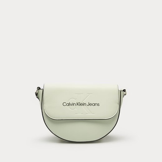 Calvin Klein listonoszka na ramię bez dodatków średnia 