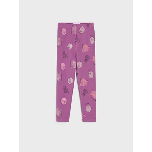 Sinsay - Legginsy - fioletowy Sinsay 134 Sinsay