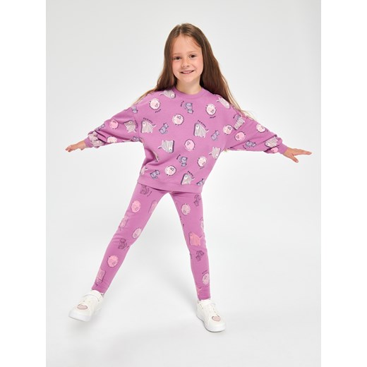 Sinsay - Legginsy - fioletowy Sinsay 116 Sinsay