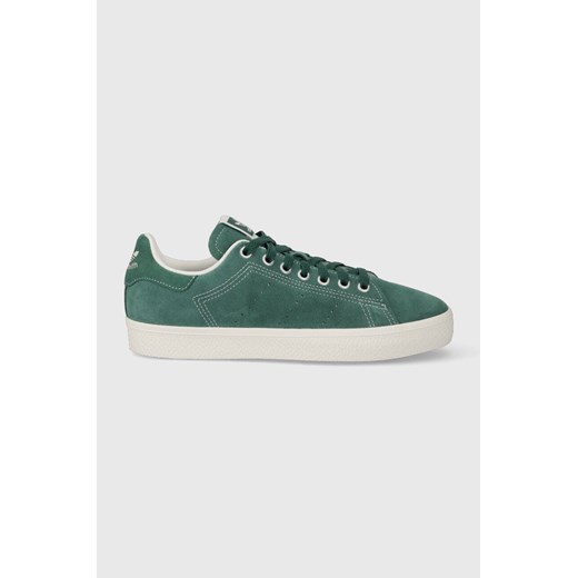adidas Originals sneakersy zamszowe Stan Smith CS kolor zielony ID2045 ze sklepu PRM w kategorii Trampki męskie - zdjęcie 162053854