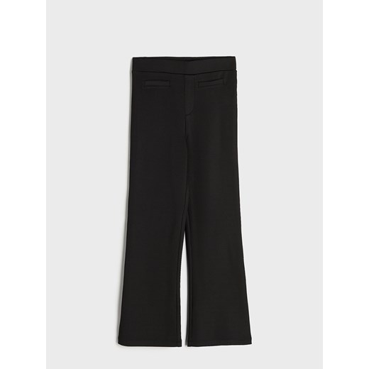 Sinsay - Spodnie flare - czarny Sinsay 116 Sinsay