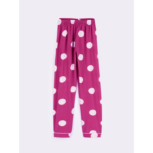 GATE Spodnie od piżamy w kropki 34 ze sklepu gateshop w kategorii Piżamy damskie - zdjęcie 162055340