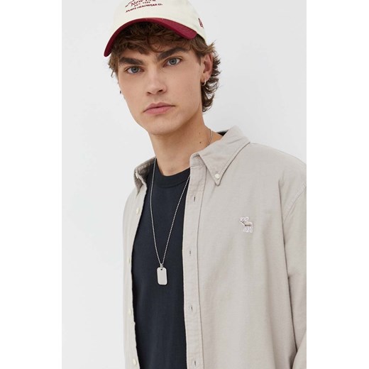 Koszula męska Abercrombie & Fitch z długimi rękawami