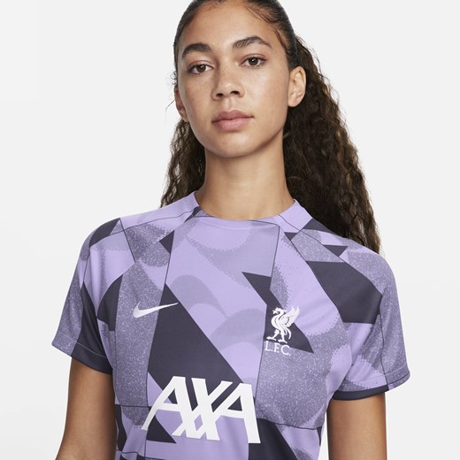 Bluzka damska Nike na lato z okrągłym dekoltem