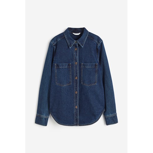 H & M - Koszula dżinsowa - Niebieski H & M XS H&M
