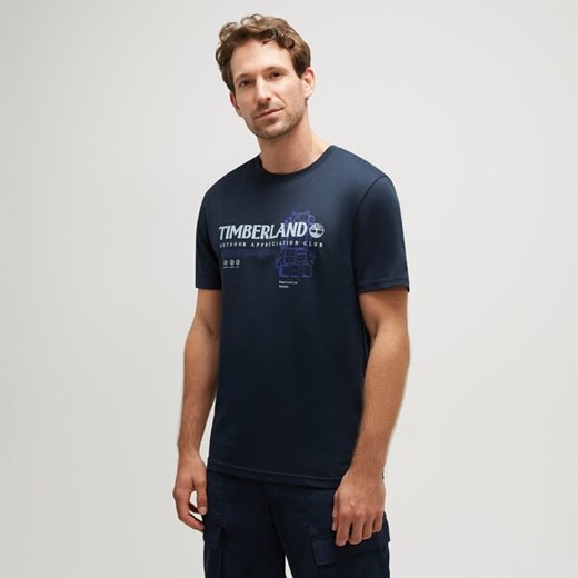 TIMBERLAND T-SHIRT SS REGENERATIVE ORGANIC COTTON OUTDOOR ze sklepu Timberland w kategorii T-shirty męskie - zdjęcie 162064912