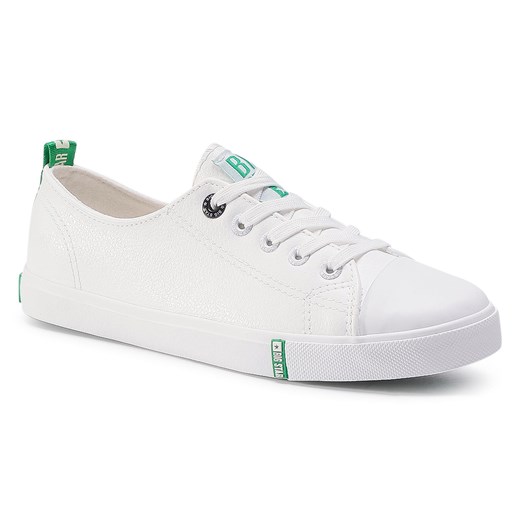 Trampki Big Star Shoes GG274006 White/Green 37 eobuwie.pl