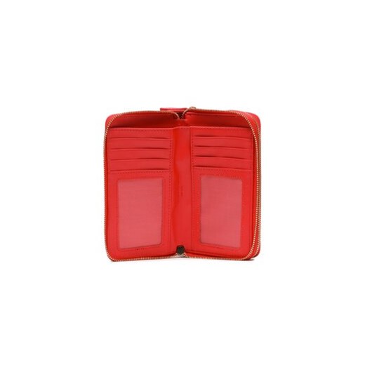 Valentino Duży Portfel Damski Divina VPS1R447G Czerwony Valentino uniwersalny MODIVO