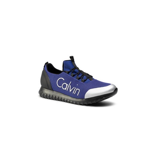 Calvin Klein Jeans Sneakersy Ron S0506 Granatowy 43 okazyjna cena MODIVO